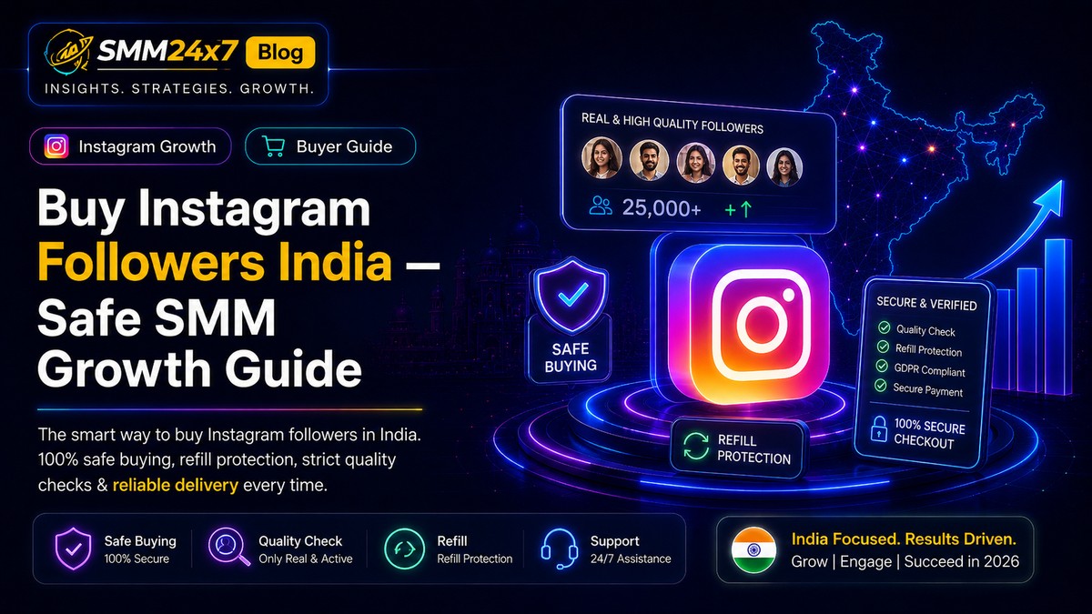 Buy Instagram Followers in India 2026 — Real, Cheap & Safe