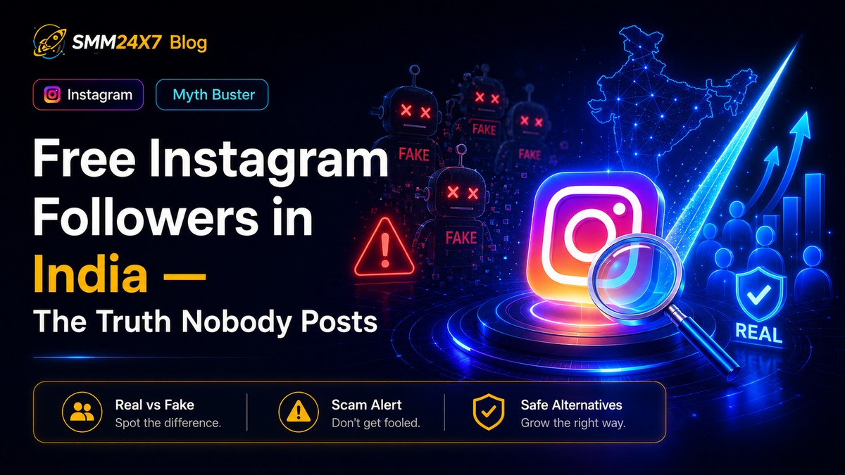 Free Instagram Followers in India — The Truth Nobody Posts