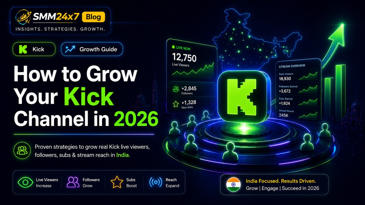 How to Grow Your Kick Channel in 2026
