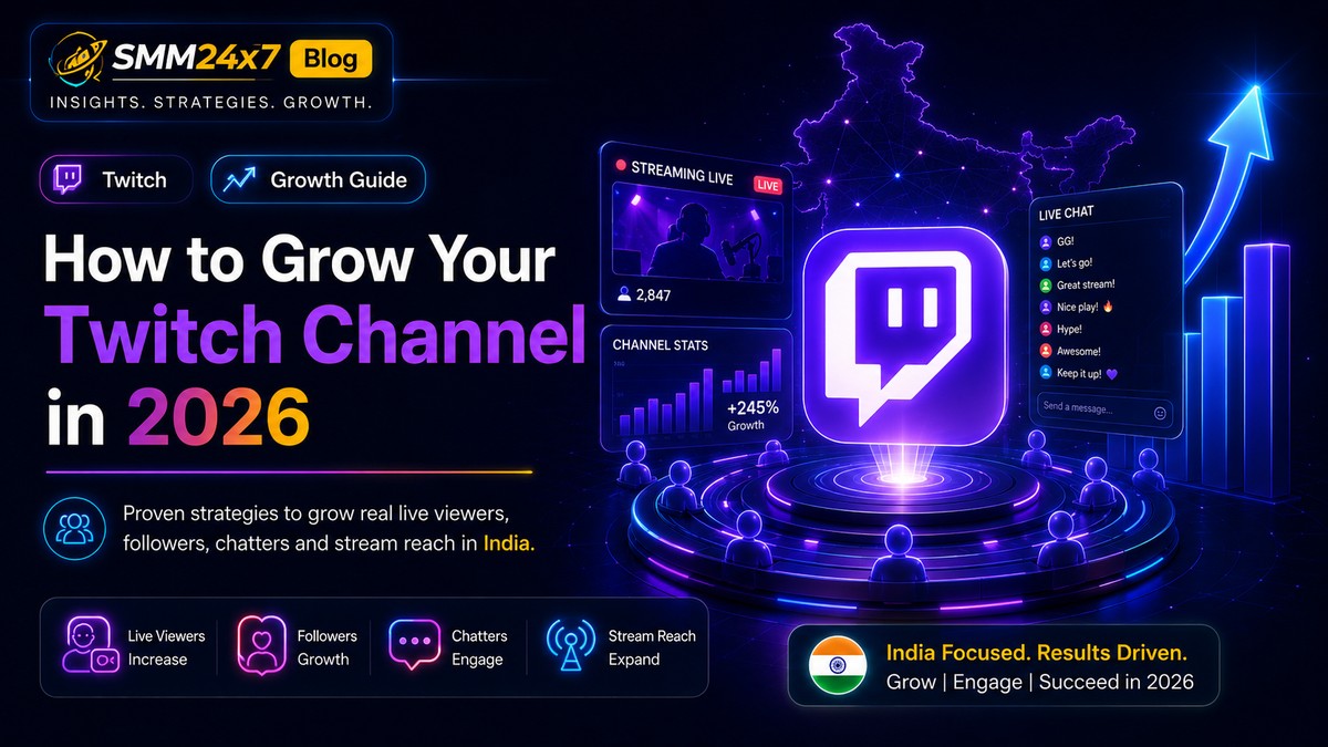 How to Grow Your Twitch Channel in 2026