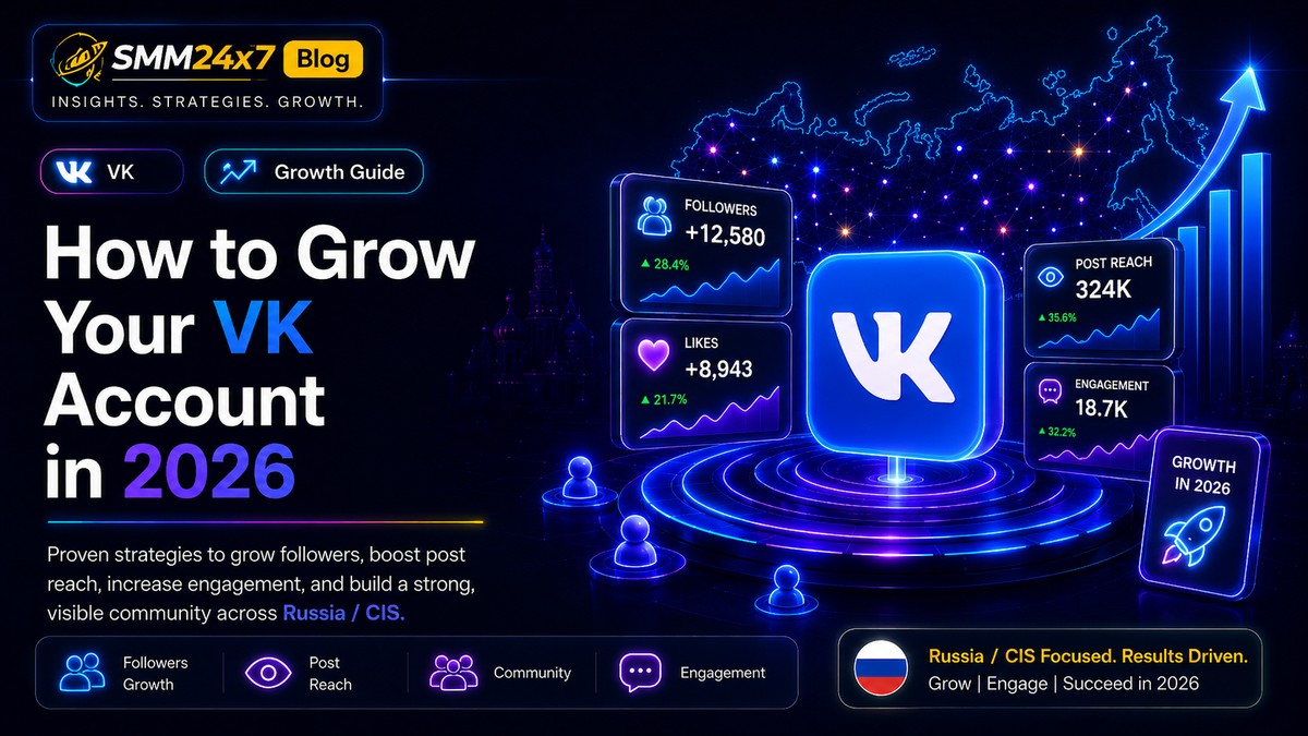 How to Grow Your VK Account (Russia / CIS) in 2026
