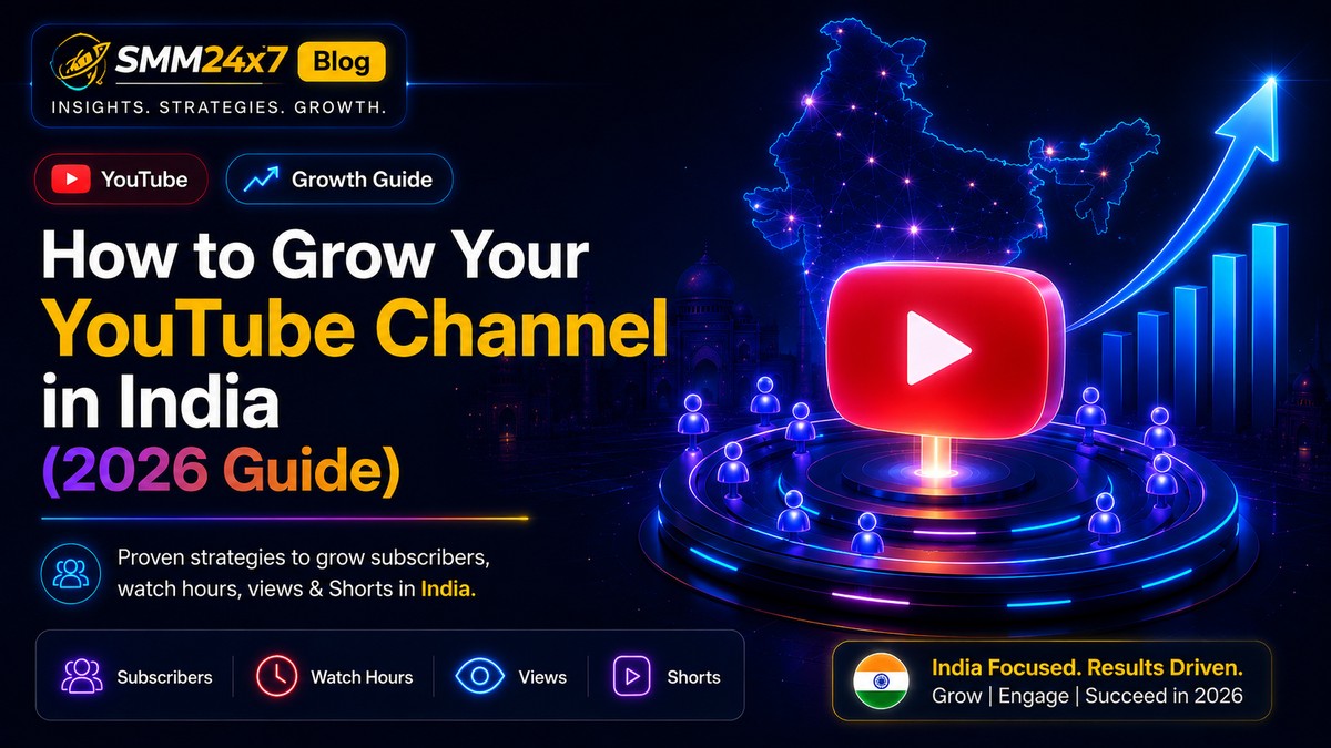 How to Grow Your YouTube Channel in India (2026 Guide)
